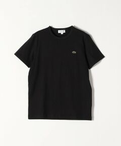 LACOSTE：コットン ベーシックTシャツ