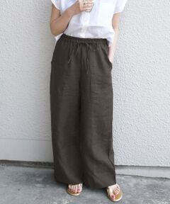 SHIPS / シップス その他パンツ | SHIPS any:〈ウォッシャブル〉フレンチリネン イージー ベイカー パンツ