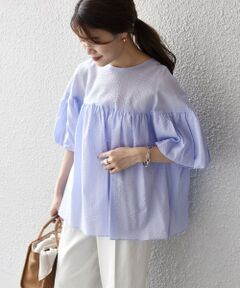 SHIPS / シップス シャツ・ブラウス | ショルダー切替ブラウス