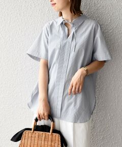SHIPS / シップス シャツ・ブラウス | ストライプ/ソリッドレギュラーカラースキッパーシャツ◇
