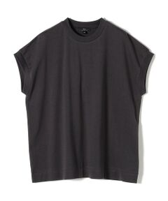 SHIPS / シップス カットソー | PrimaryNavyLabel:スビンコットン フレンチスリーブプルオーバー