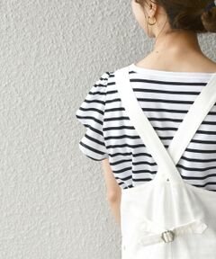 SHIPS any: ラッフル ショートスリーブ TEE〈ウォッシャブル〉