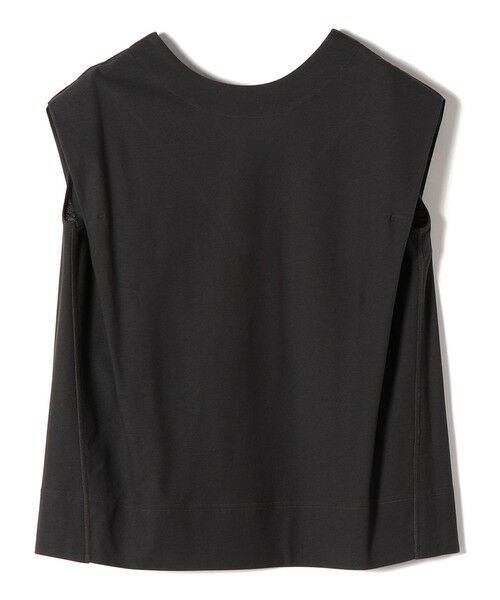 SHIPS / シップス カットソー | PrimaryNavyLabel:2WAYコットンクレアツイルノースリーブ | 詳細12