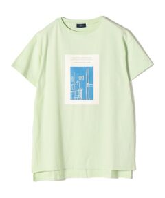 SHIPS / シップス カットソー | プリントTEE