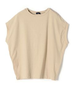 SHIPS / シップス カットソー | 〈汗染み防止/接触冷感〉 ニュアンスカラーノースリーブカット