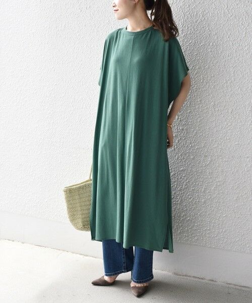 SHIPS for women / シップスウィメン ロング・マキシ丈ワンピース | コットンラッセルワンピース◇ | 詳細26