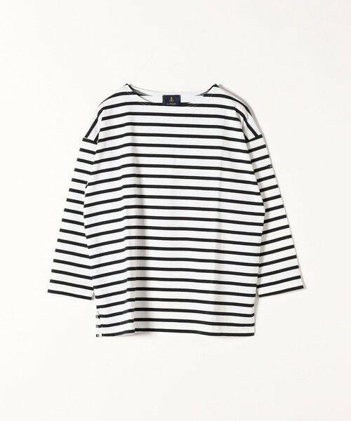 SHIPS for women / シップスウィメン カットソー | 【SHIPS any別注】Le minor: ボーダー ロングスリーブ TEE | 詳細1