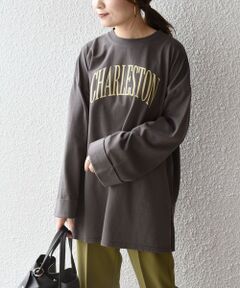 【WEB限定】ダブルフレアスリーブカレッジTEE◇