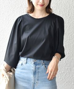 SHIPS / シップス カットソー | タックワイドスリーブプルオーバー◇