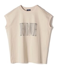 SHIPS / シップス カットソー | フレンチスリーブプリントTEE