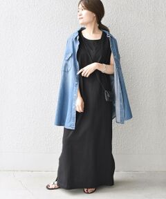 【WEB限定】〈手洗い可〉レイヤードカットワンピース◇