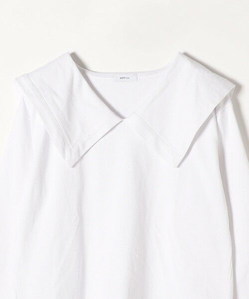 SHIPS / シップス カットソー | SHIPS any:〈ウォッシャブル〉ビックカラー ロングスリーブ TEE | 詳細3