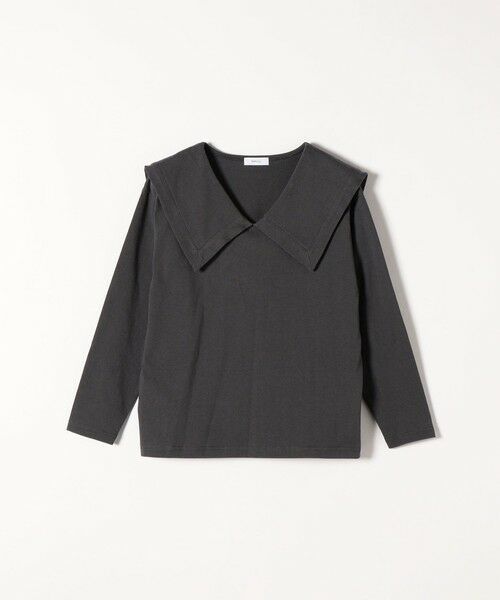 SHIPS / シップス カットソー | SHIPS any:〈ウォッシャブル〉ビックカラー ロングスリーブ TEE | 詳細13