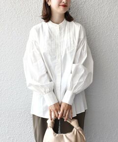 SHIPS / シップス シャツ・ブラウス | MIRKO BERTOLA:切替ピンタックシャツ