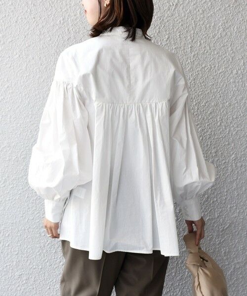 SHIPS / シップス シャツ・ブラウス | MIRKO BERTOLA:切替ピンタックシャツ | 詳細3