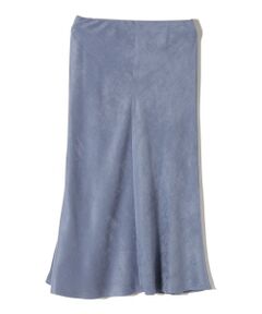 SHIPS / シップス ミニ・ひざ丈スカート | 〈手洗い可能〉フェイクスエードスカート◇