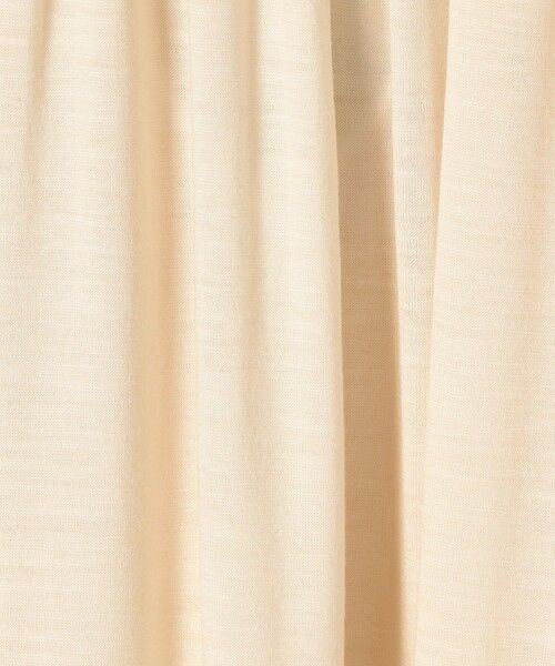 SHIPS / シップス ミニ・ひざ丈スカート | Primary NavyLabel:〈手洗い可能〉ホワイトウールジャージースカート | 詳細5