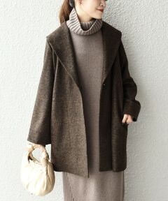 【WEB限定】スライバーボンディングコート◇