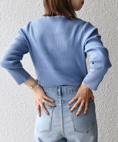 SHIPS / シップス ニット・セーター | 〈手洗い可能〉スイスオーガニックリブプルオーバー◇