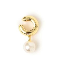 SHIPS / シップス ピアス・イヤリング | パールモチーフ イヤーカフ（シングル）