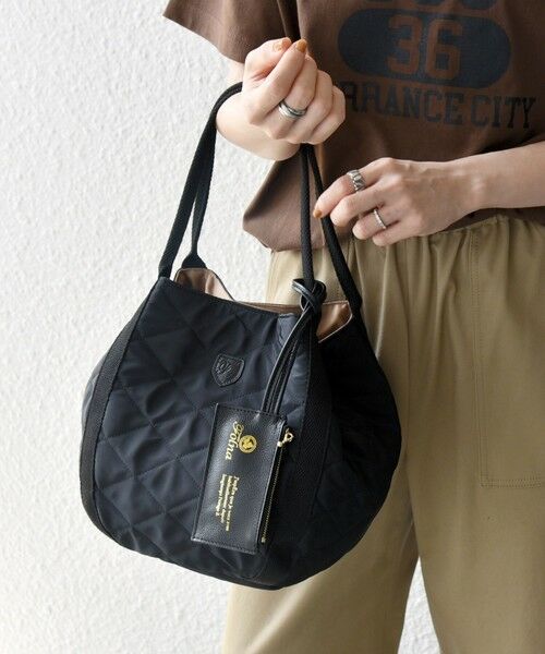 SHIPS / シップス トートバッグ | 《一部予約》【SHIPS any別注】Folna: 2WAY キルティング バッグ | 詳細5