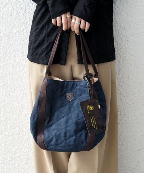 SHIPS / シップス トートバッグ | 《一部追加予約》【WEB限定/SHIPS any別注】Folna: 2WAY キルティング バッグ | 詳細28