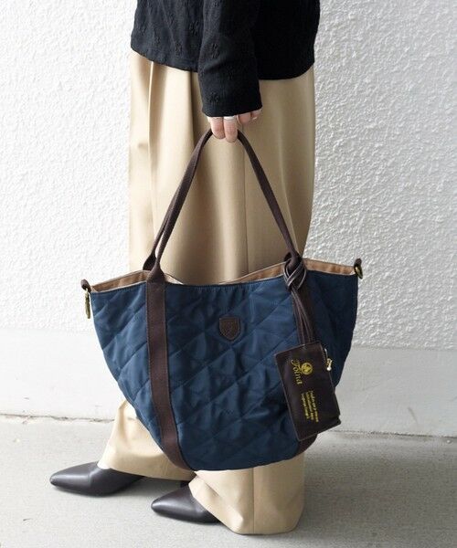 SHIPS / シップス トートバッグ | 《一部追加予約》【WEB限定/SHIPS any別注】Folna: 2WAY キルティング バッグ | 詳細30