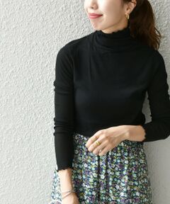 SHIPS / シップス カットソー | SHIPS any:〈ウォッシャブル〉デリケート リブタートルプルオーバー2