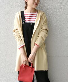 SHIPS / シップス その他アウター | SHIPS any:フード ニット ガウン コート