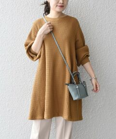 【WEB限定】ビッグワッフルAラインロングスリーブ◇