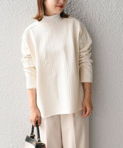 SHIPS / シップス その他トップス | ヘリンボーンバックショルダー切替プルオーバー