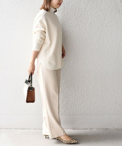 SHIPS / シップス その他トップス | ヘリンボーンバックショルダー切替プルオーバー | 詳細15