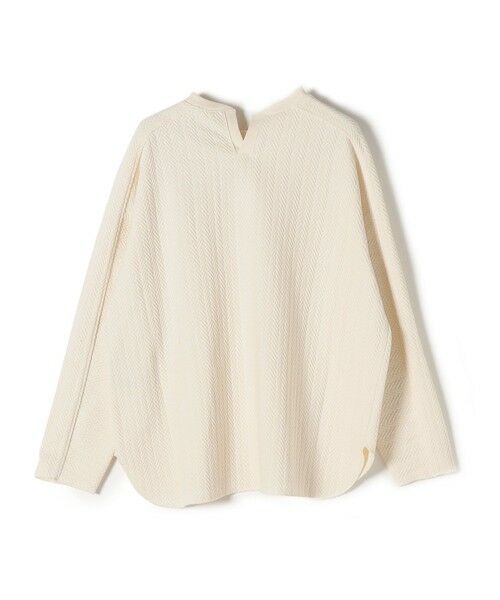 SHIPS / シップス その他トップス | ヘリンボーンバックショルダー切替プルオーバー | 詳細4
