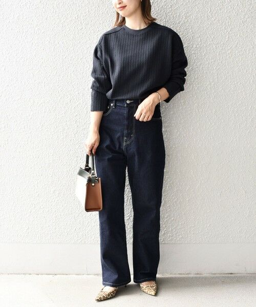 SHIPS / シップス その他トップス | ヘリンボーンバックショルダー切替プルオーバー | 詳細22