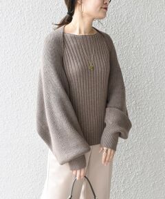 SHIPS / シップス カーディガン・ボレロ | *〈手洗い可能〉リブニット×カーディガン◇