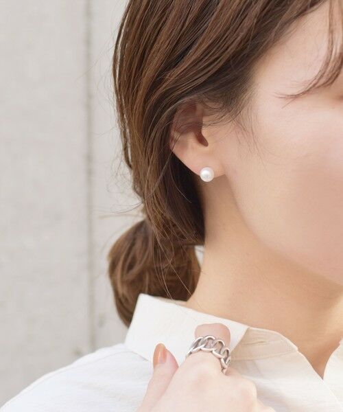 ベーシックパールピアス 8mm （ピアス・イヤリング）｜SHIPS for women ...