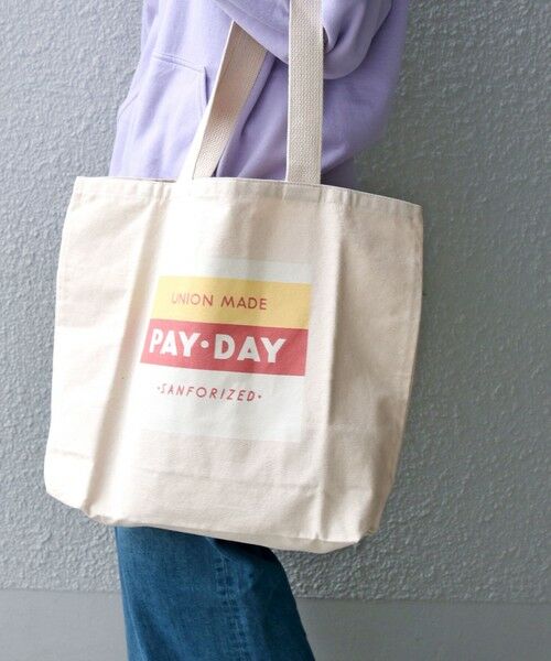 SHIPS / シップス トートバッグ | PAYDAY: ロゴ トート バッグ | 詳細10