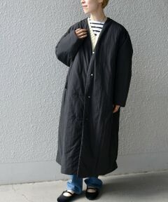 SHIPS / シップス その他アウター | SHIPS any: THERMORE マフラー付き ロングコート