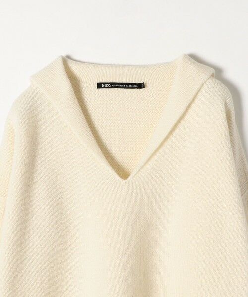 SHIPS / シップス ニット・セーター | nicholson&nicholson: セーラー カラー ニット プルオーバー | 詳細3