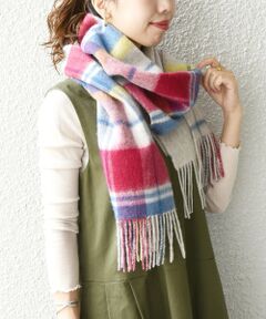 SHIPS / シップス マフラー・ショール・スヌード・ストール | SHIPS any: ウールチェック リバーシブル マフラー2