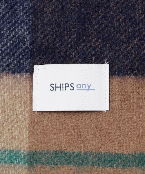 SHIPS for women / シップスウィメン マフラー・ショール・スヌード・ストール | SHIPS any: ウールチェック リバーシブル マフラー2 | 詳細8