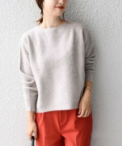 SHIPS / シップス ニット・セーター | 〈手洗い可能〉ヘアリークルーネックプルオーバー◇