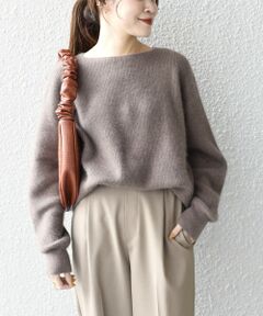 SHIPS / シップス ニット・セーター | 〈手洗い可能〉ヘアリークルーネックプルオーバー◇