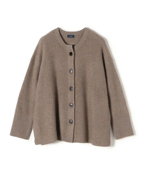 SHIPS / シップス カーディガン・ボレロ | 〈手洗い可能〉へアリーラメクルーネックカーディガン◇ | 詳細1