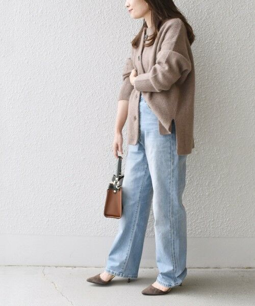 SHIPS / シップス カーディガン・ボレロ | 〈手洗い可能〉へアリーラメクルーネックカーディガン◇ | 詳細13