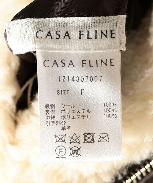 セール】 CASA FLINE: ボア リバーシブル ジャケット コート （その他