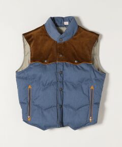 YOUNG&OLSEN: TEXAS DOWN VEST ウエスタン ダウン ベスト