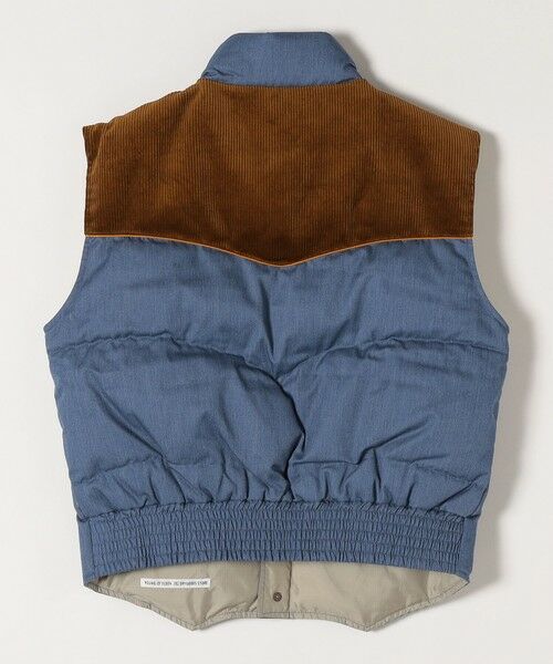 YOUNG&OLSEN: TEXAS DOWN VEST ウエスタン ダウン ベスト