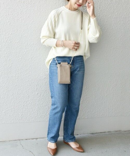 SHIPS / シップス ニット・セーター | SHIPS any: ワイドリブ ウール ラグランスリーブ プルオーバー | 詳細6