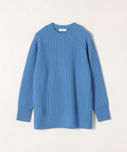 SHIPS / シップス ニット・セーター | SHIPS any: ワイドリブ ウール ラグランスリーブ プルオーバー | 詳細15